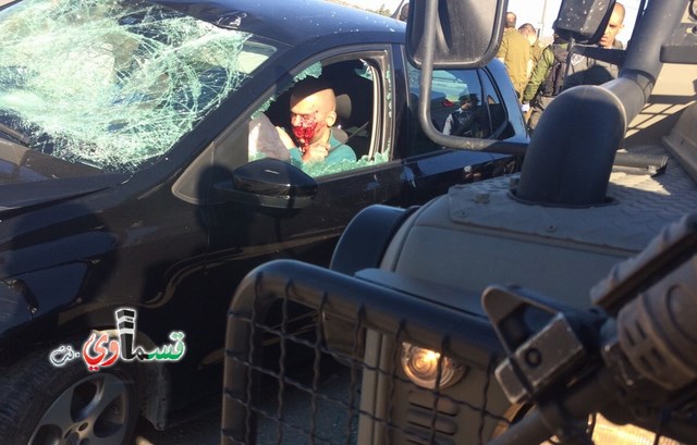 إصابة أربعة جنود في عملية دهس جنوب نابلس واعتقال المنفذ